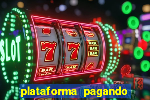 plataforma pagando bonus no cadastro